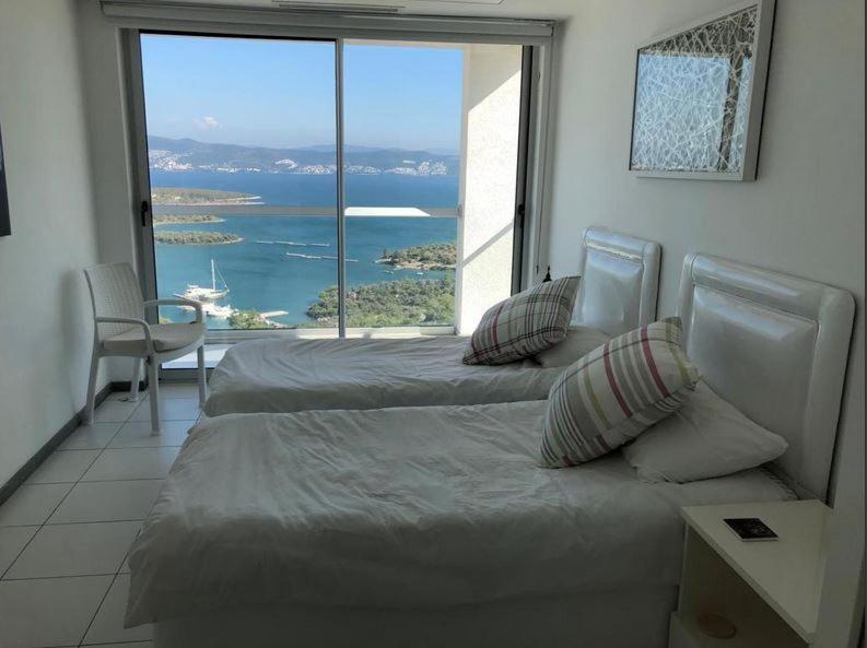 Penthouse Horizon Sky Apartment Alagunciftligi Bagian luar foto